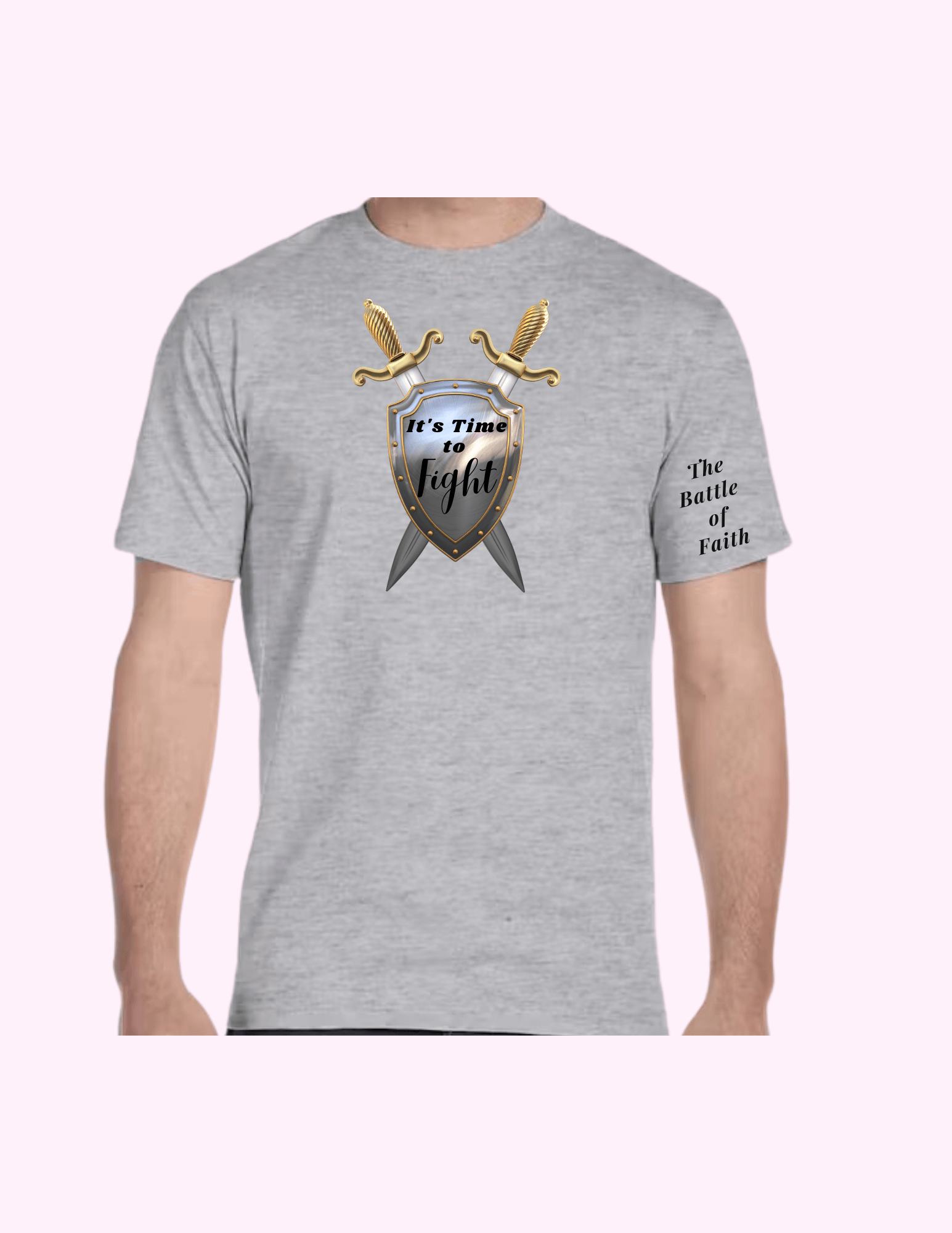 It's Time To Fight - Adult T-Shirt featuring unique artwork, perfect for personal style and expression.