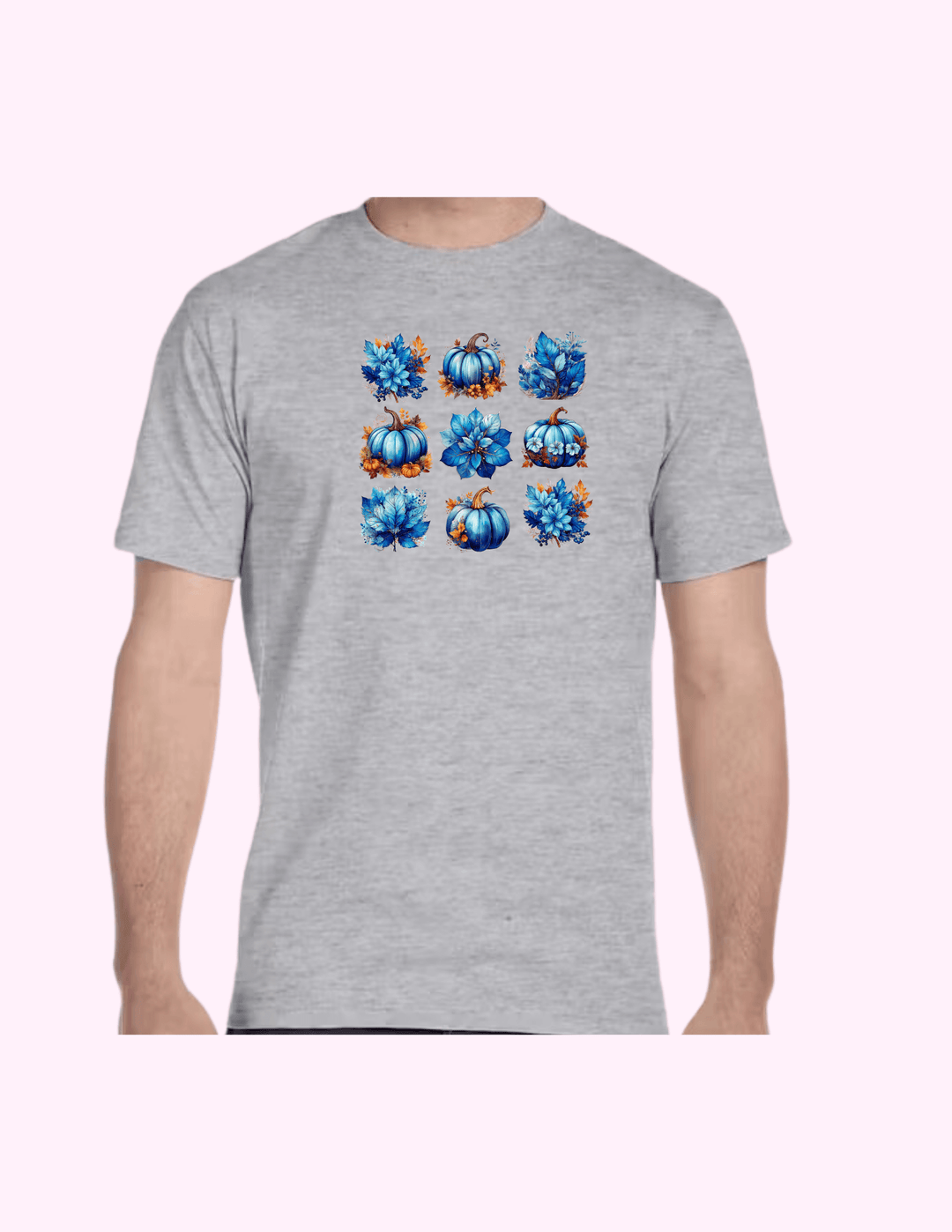 Blue Pumpkin - Adult T-Shirt