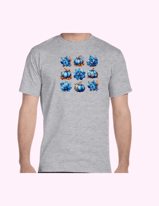 Blue Pumpkin - Adult T-Shirt