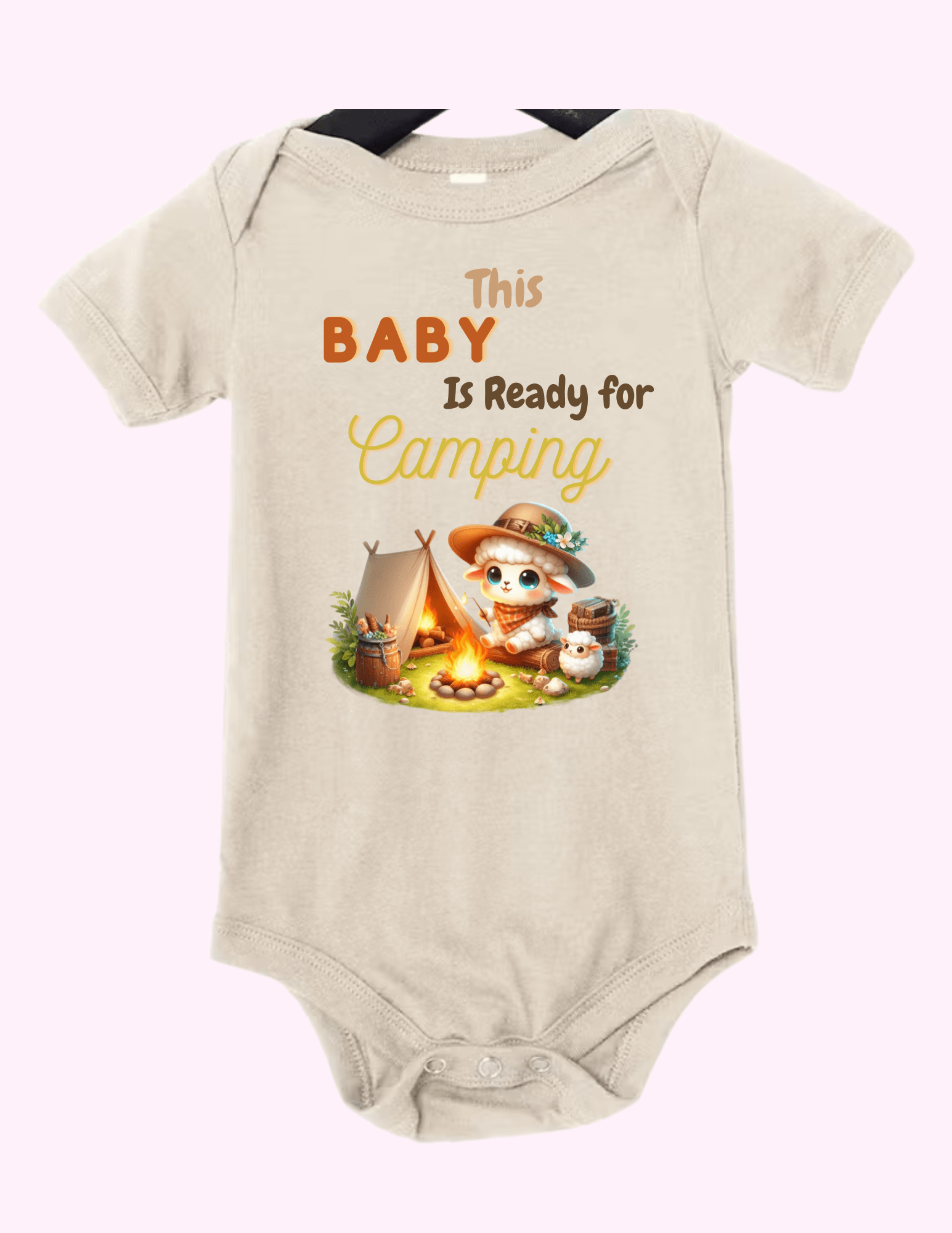 Ready To Camp - (Infant) featuring unique artwork, perfect for personal style and expression.