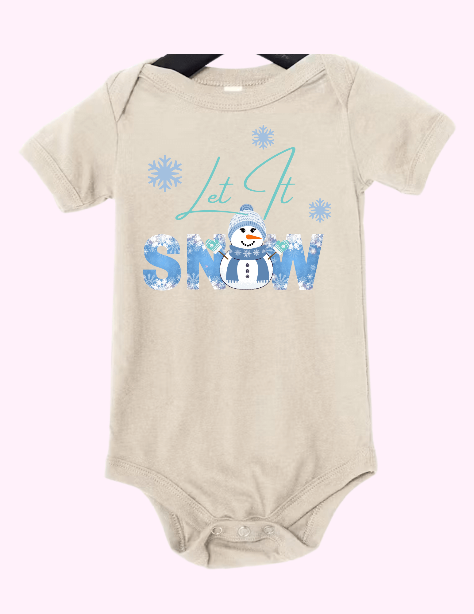 Let It Snow - Blue (Infant) featuring unique artwork, perfect for personal style and expression.
