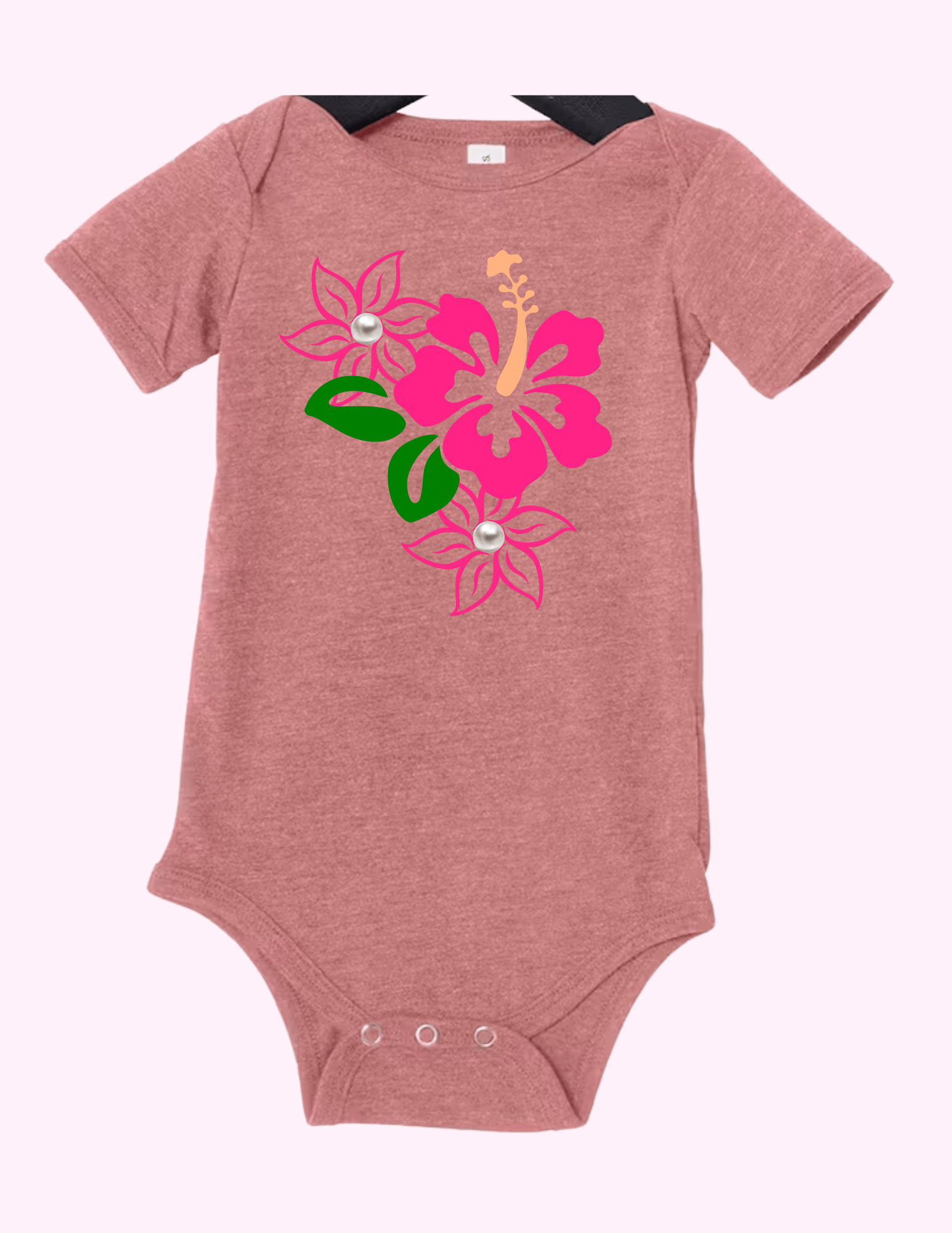 Caribbean Flower (Infant) featuring unique artwork, perfect for personal style and expression.