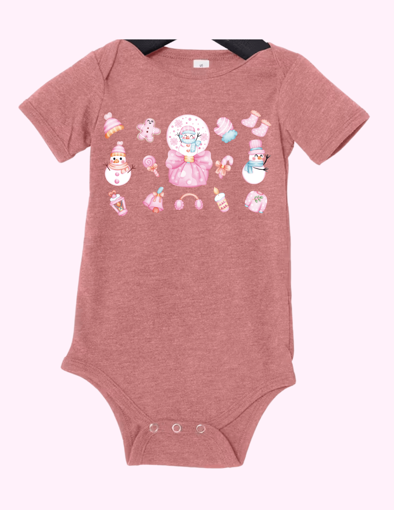 Pink Snow - (Infant) featuring unique artwork, perfect for personal style and expression.
