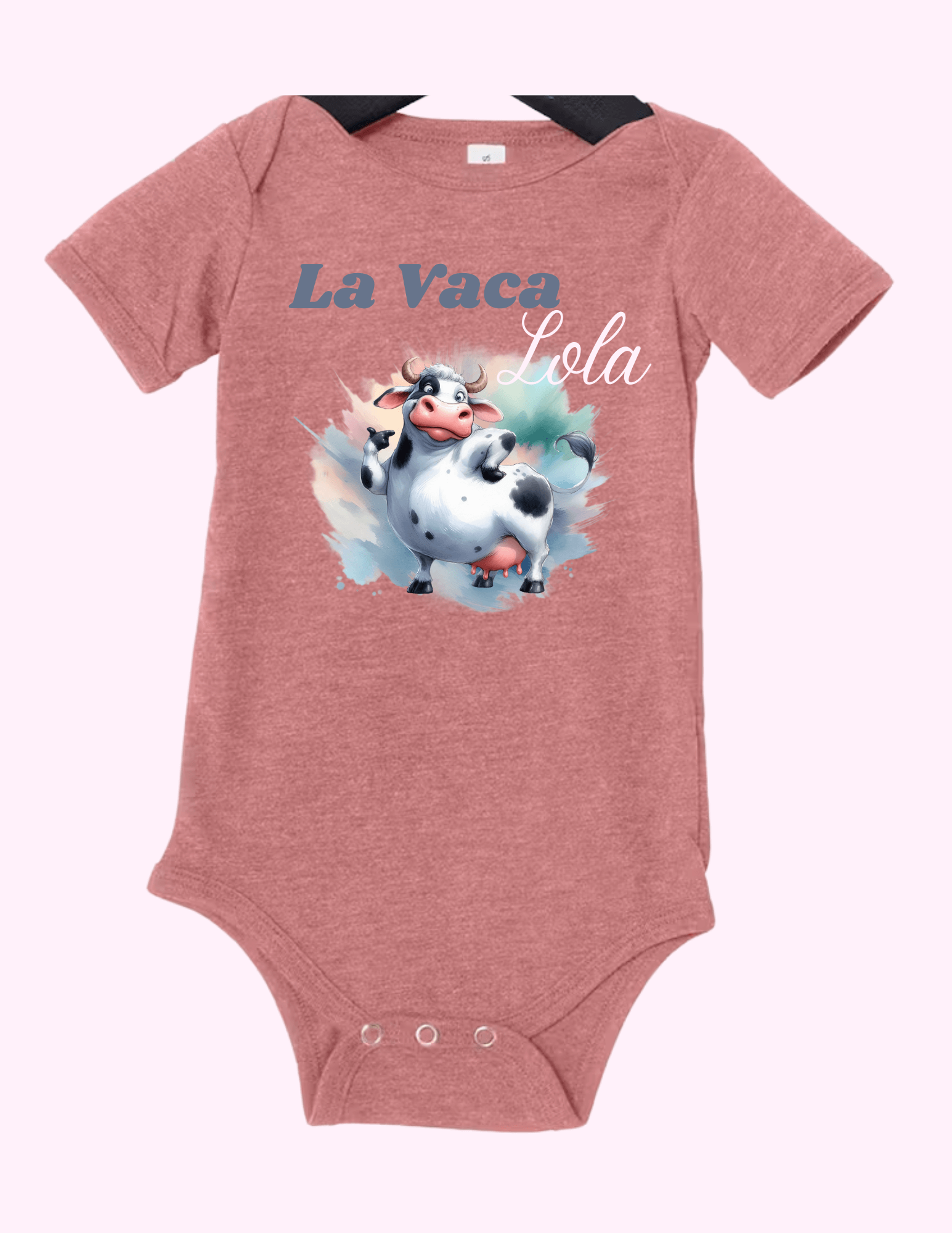 La Vaca Lola (Infant) featuring unique artwork, perfect for personal style and expression.