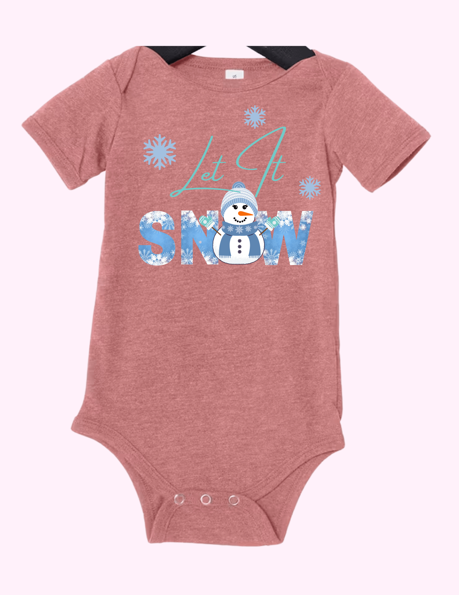 Let It Snow - Blue (Infant) featuring unique artwork, perfect for personal style and expression.