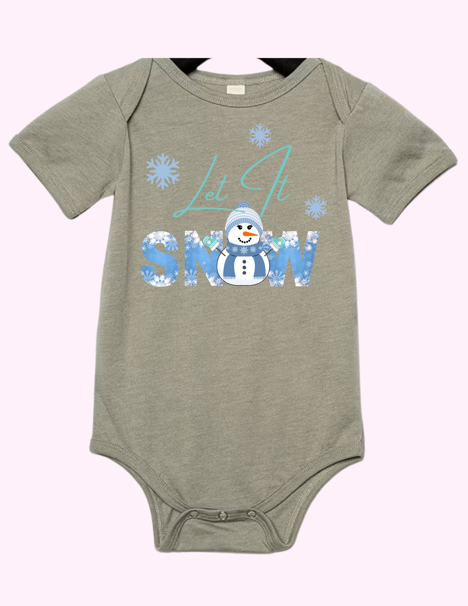 Let It Snow - Blue (Infant) featuring unique artwork, perfect for personal style and expression.