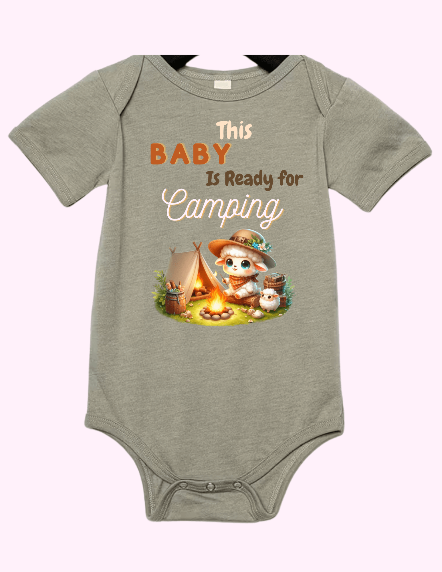 Ready To Camp - (Infant) featuring unique artwork, perfect for personal style and expression.