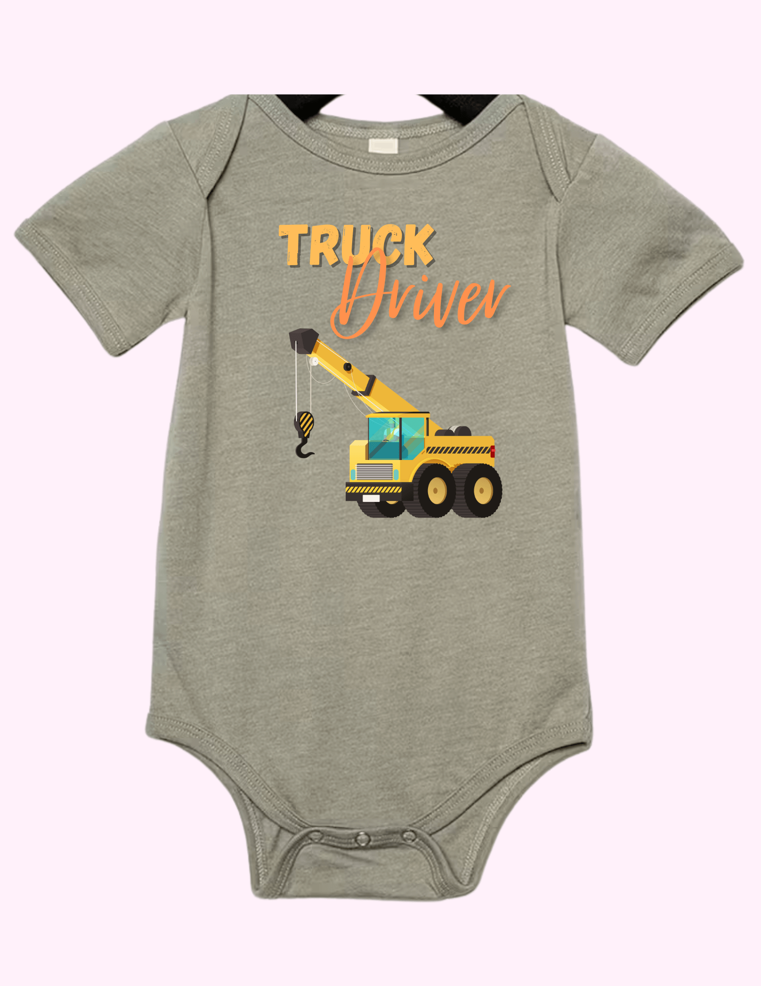 Truck Driver - (Infant) featuring unique artwork, perfect for personal style and expression.