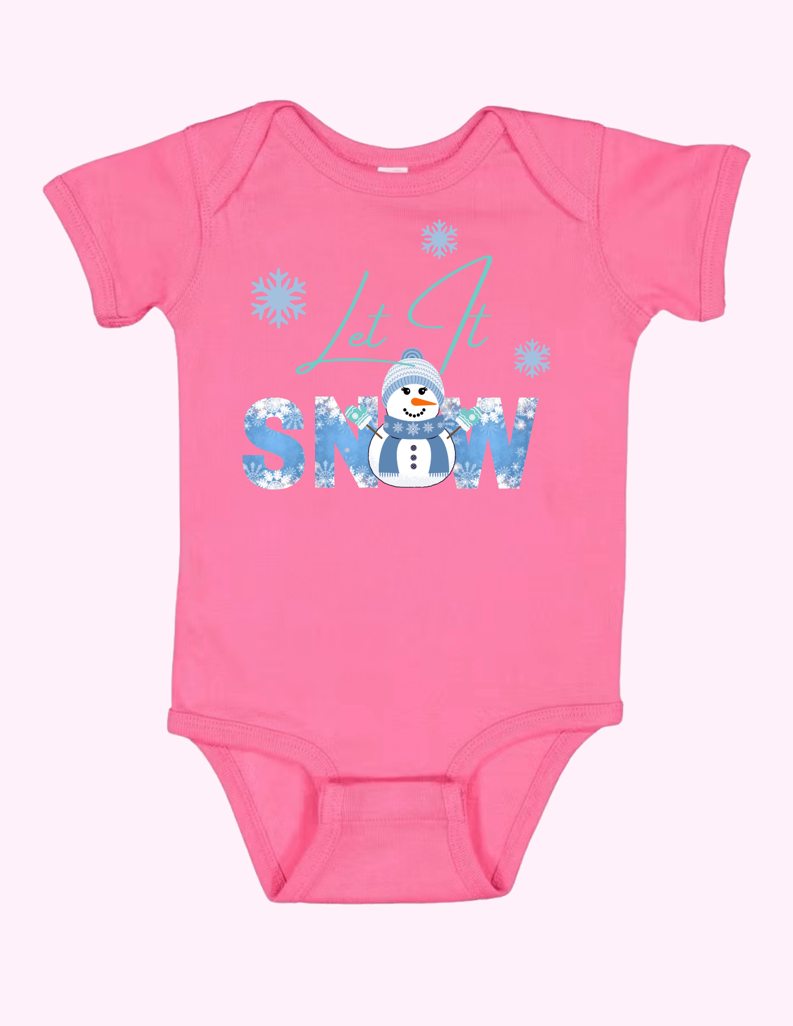 Let It Snow - Blue (Infant) featuring unique artwork, perfect for personal style and expression.