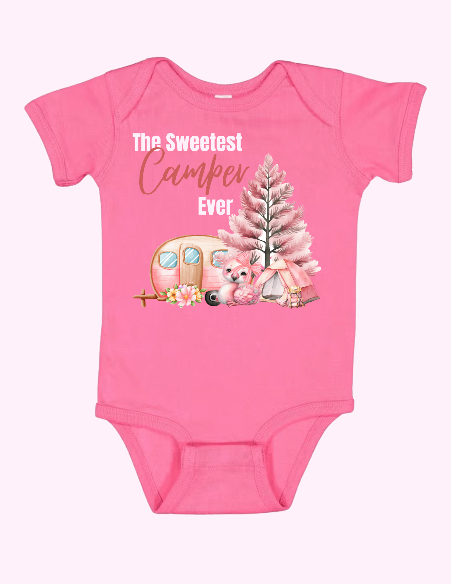 Sweetest Camper Girl - (Infant) featuring unique artwork, perfect for personal style and expression.