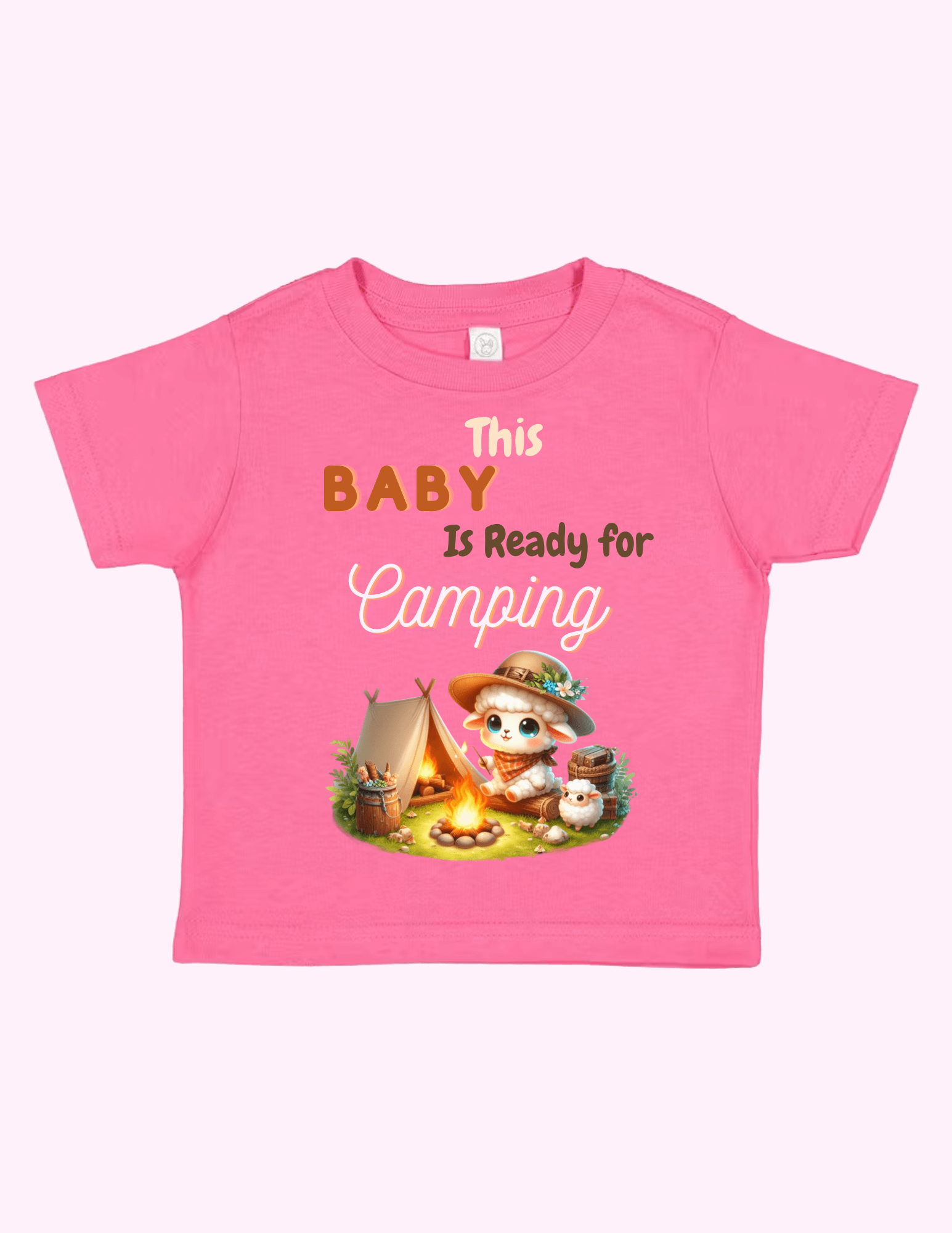 Ready To Camp (Toddler) featuring unique artwork, perfect for personal style and expression.