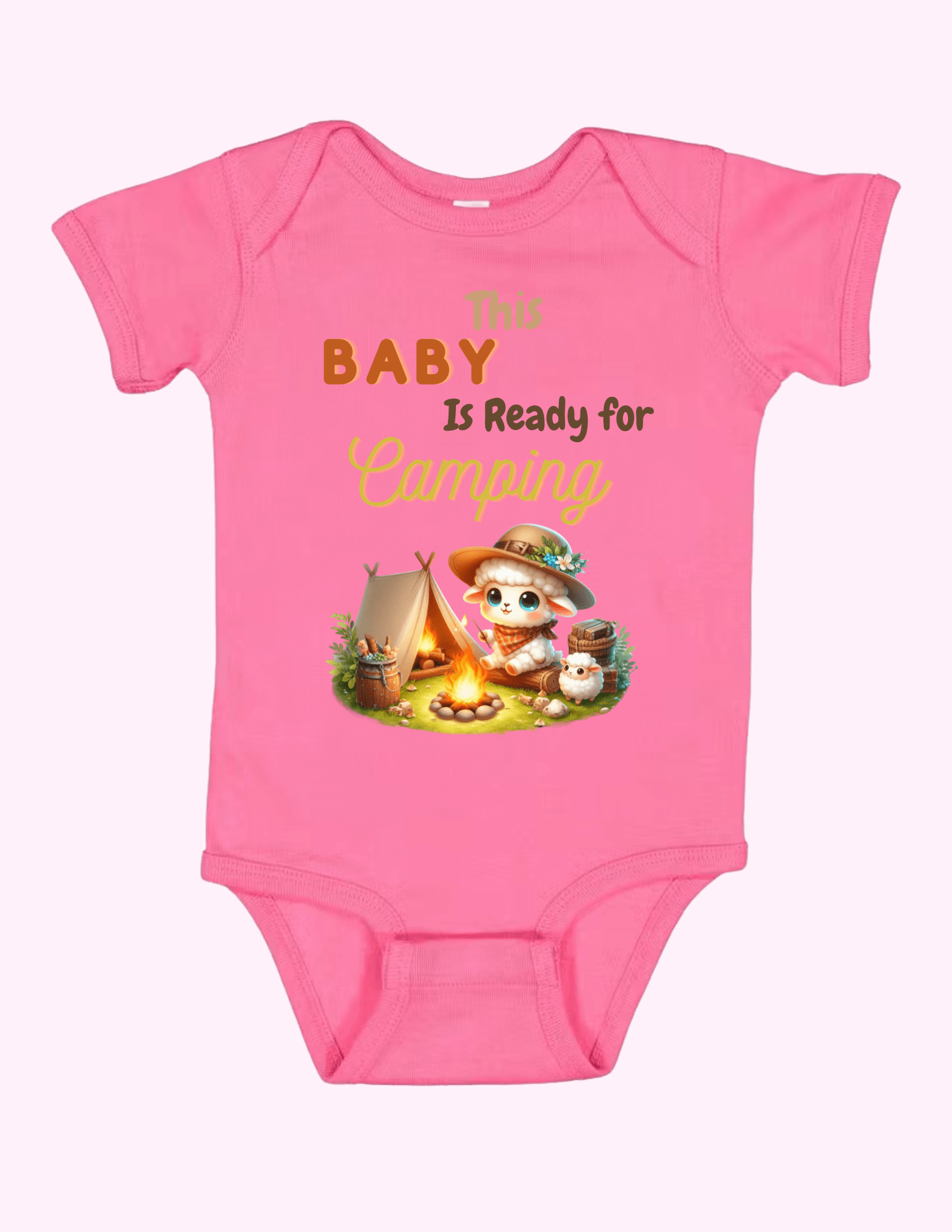 Ready To Camp - (Infant) featuring unique artwork, perfect for personal style and expression.