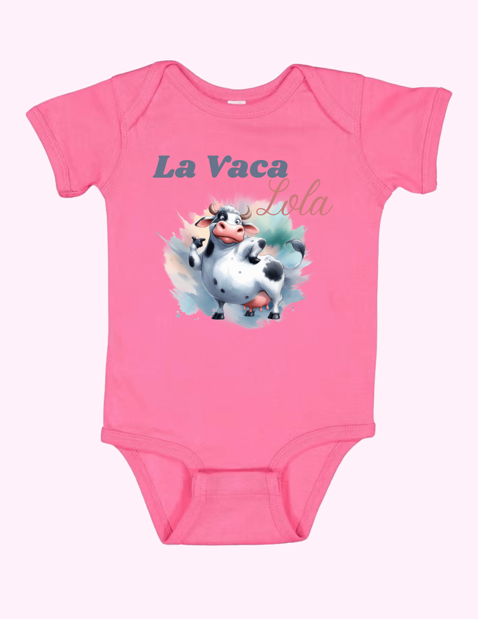 La Vaca Lola (Infant) featuring unique artwork, perfect for personal style and expression.