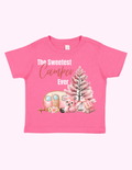 Sweetest Camper Girl (Toddler) featuring unique artwork, perfect for personal style and expression.