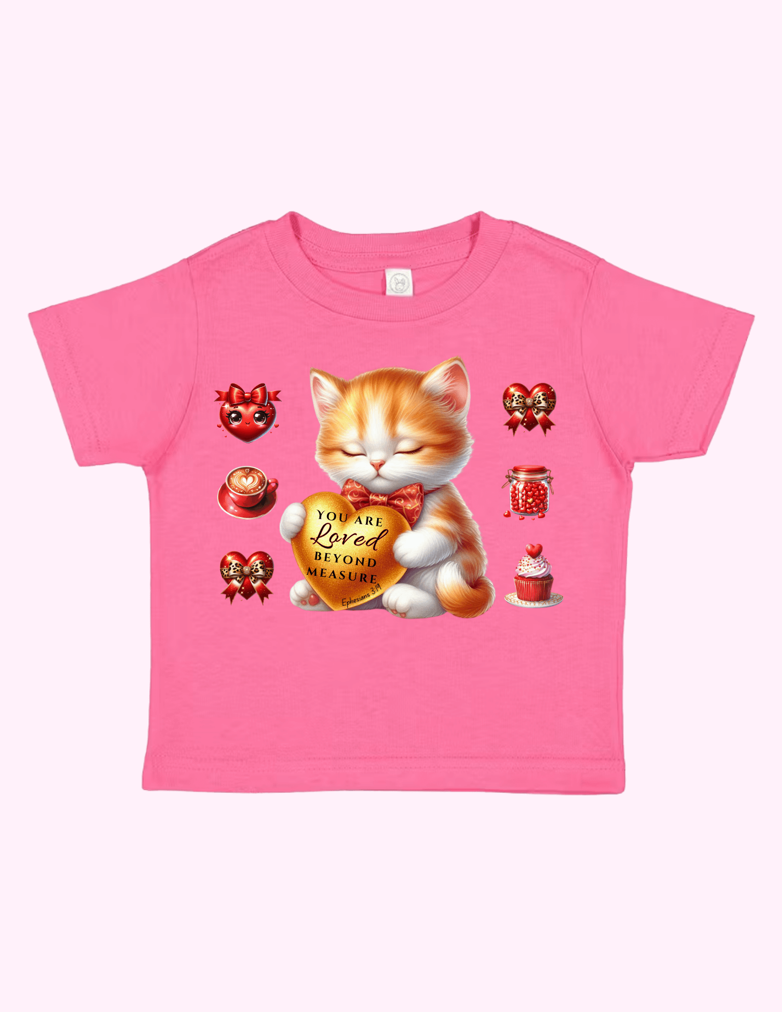 You Are Loved (Toddler) featuring unique artwork, perfect for personal style and expression.