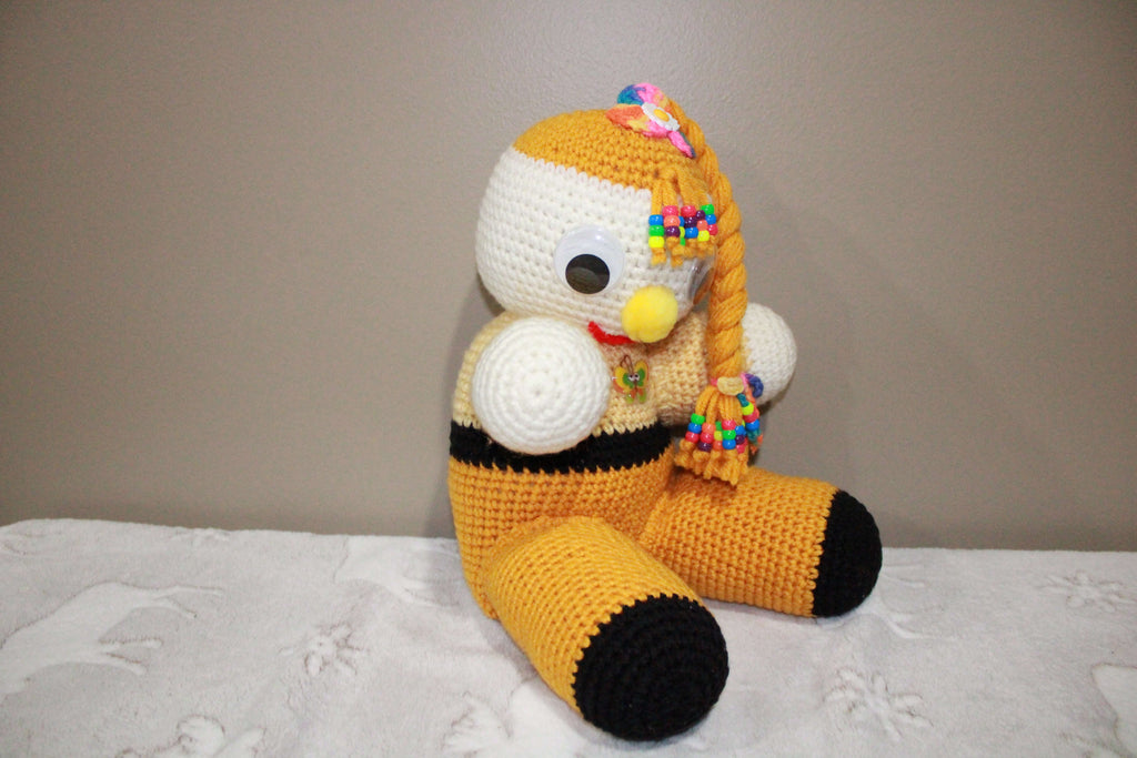 Rapunzel crafted with handmade techniques for a truly unique style.
