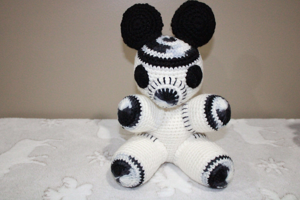Black And White Mouse crafted with handmade techniques for a truly unique style.