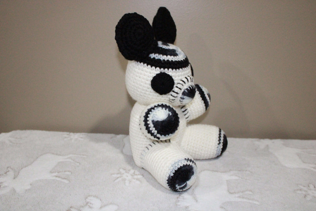 Black And White Mouse crafted with handmade techniques for a truly unique style.