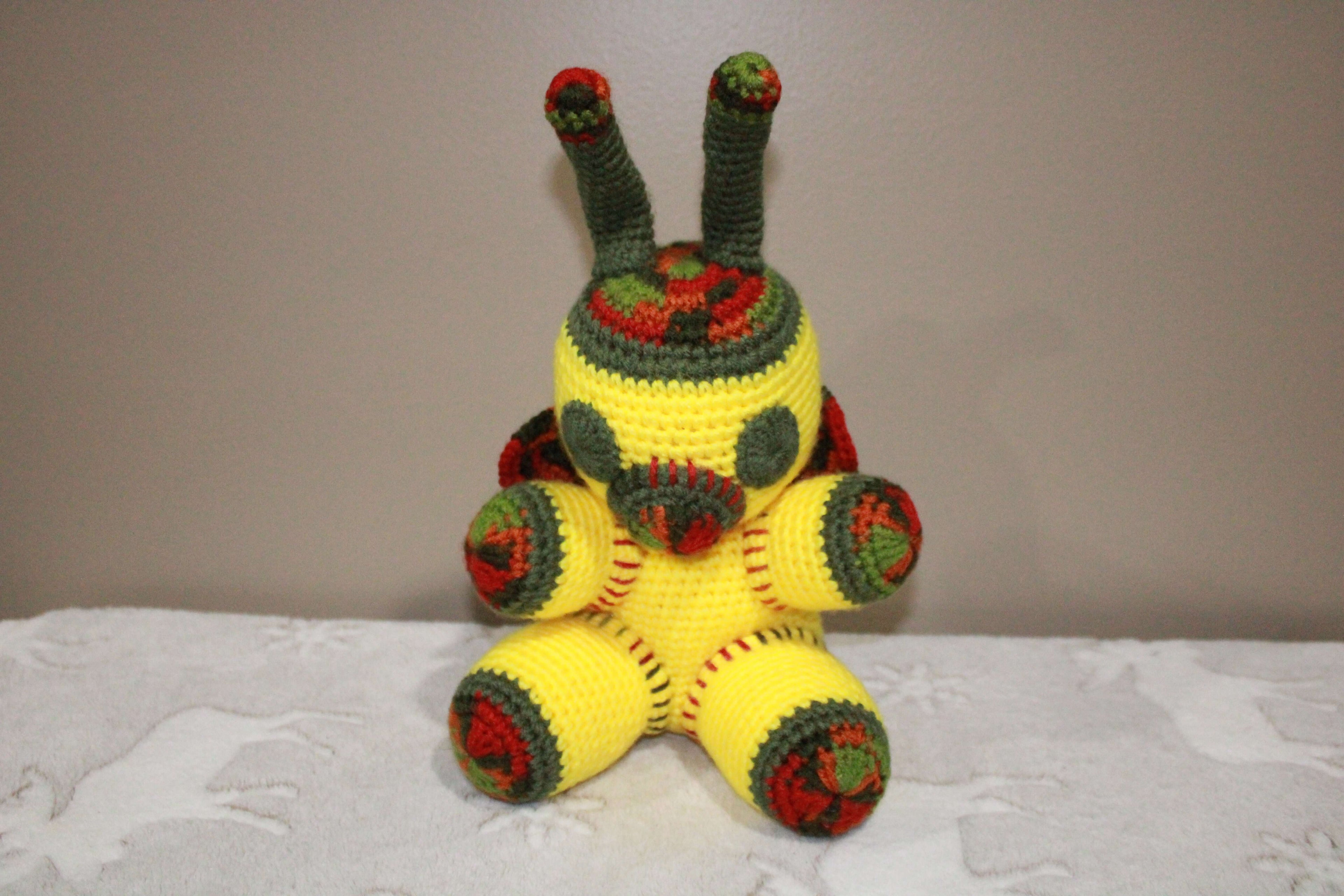 Yellow / Green Bee crafted with handmade techniques for a truly unique style.