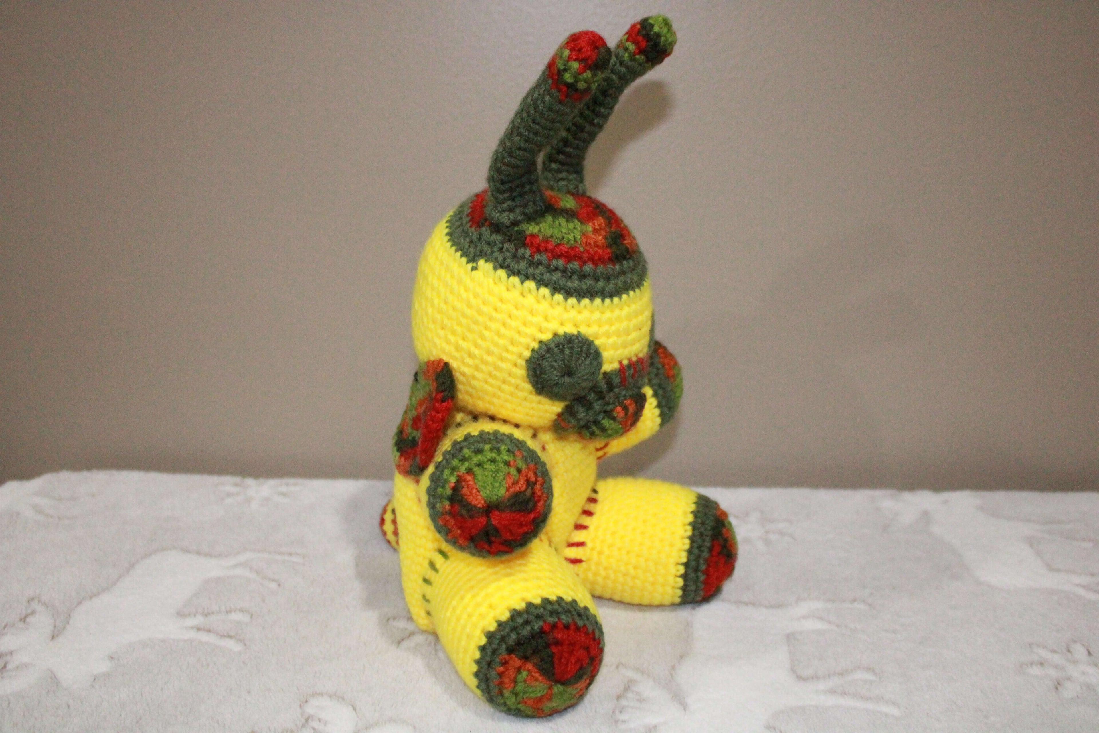 Yellow / Green Bee crafted with handmade techniques for a truly unique style.