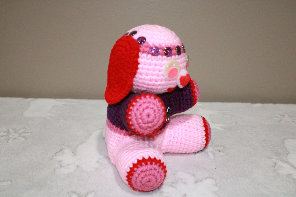 Princess Strawberry Dog crafted with handmade techniques for a truly unique style.