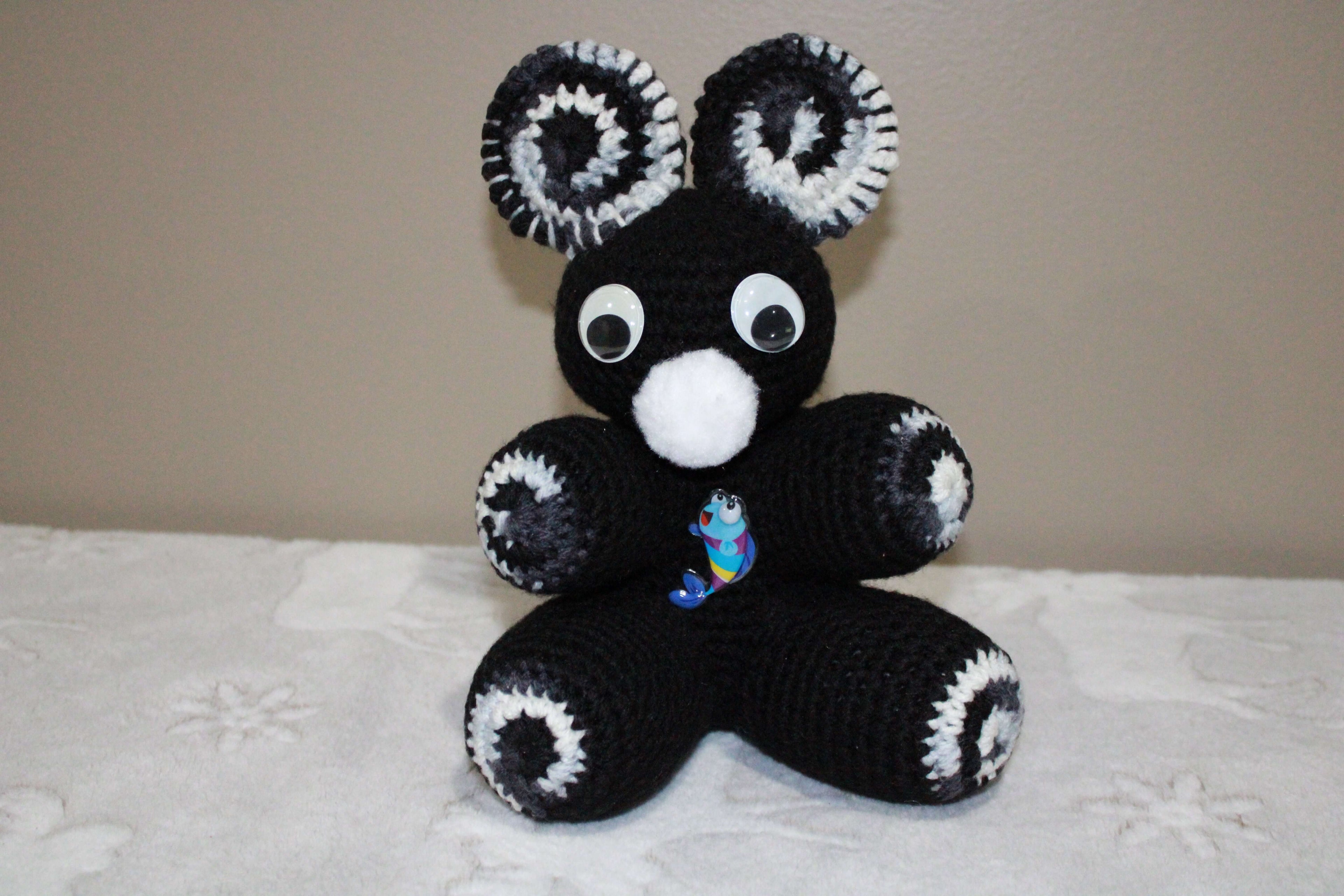 Black Mouse crafted with handmade techniques for a truly unique style.