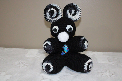 Black Mouse crafted with handmade techniques for a truly unique style.