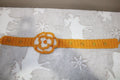 Yellow And White Headband Crochet Collection crafted with handmade techniques for a truly unique style.