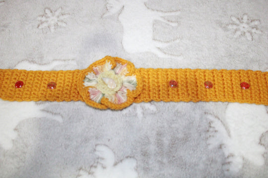 Yellow Headband Crochet Collection