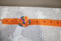 Orange Headband Crochet Collection crafted with handmade techniques for a truly unique style.