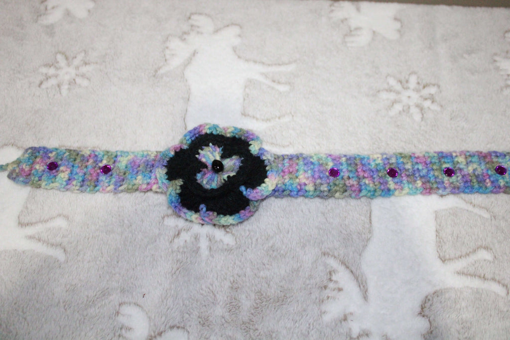 Cotton Candy Headband Crochet Collection crafted with handmade techniques for a truly unique style.
