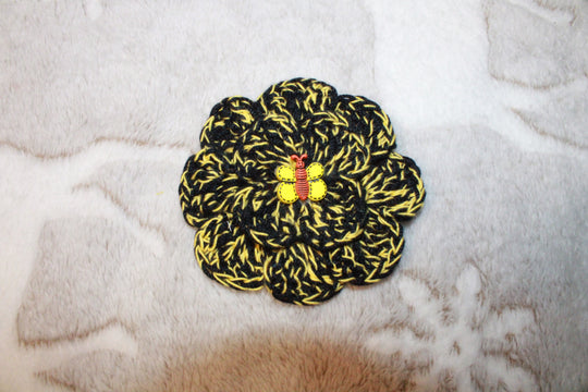 Bee Fashion Hairclip Flower