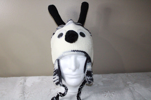 Black And White Bee Cute Hat For Adult crafted with handmade techniques for a truly unique style.