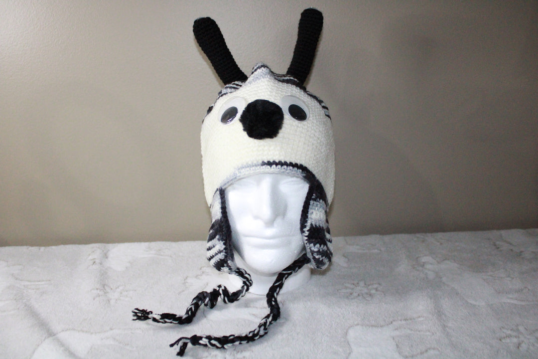 Black And White Bee Cute Hat For Adult