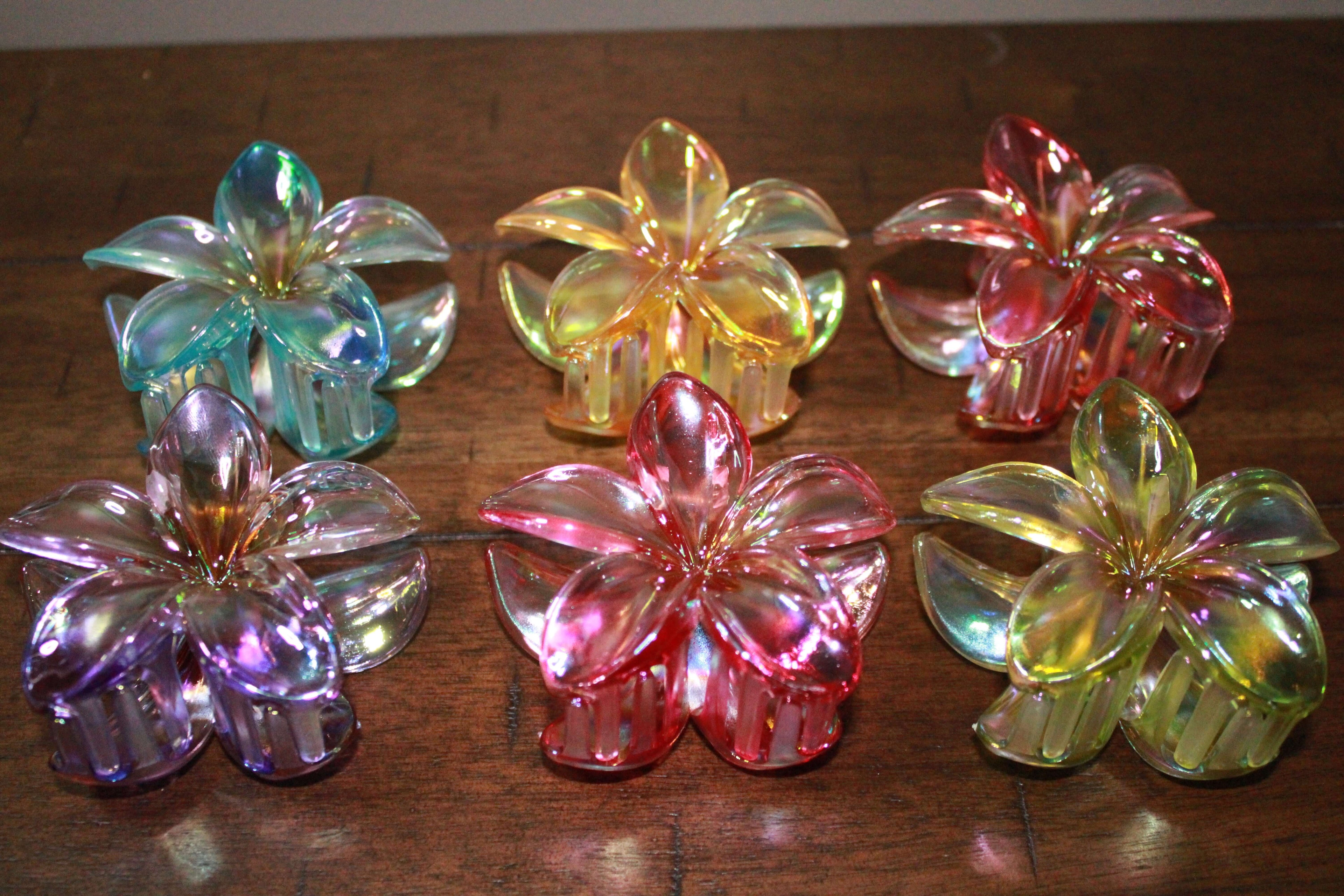 Stylish Cute Caribbean Hair Claw Clips Strong Hold featuring unique designs, perfect for adding a touch of flair to any hairstyle.