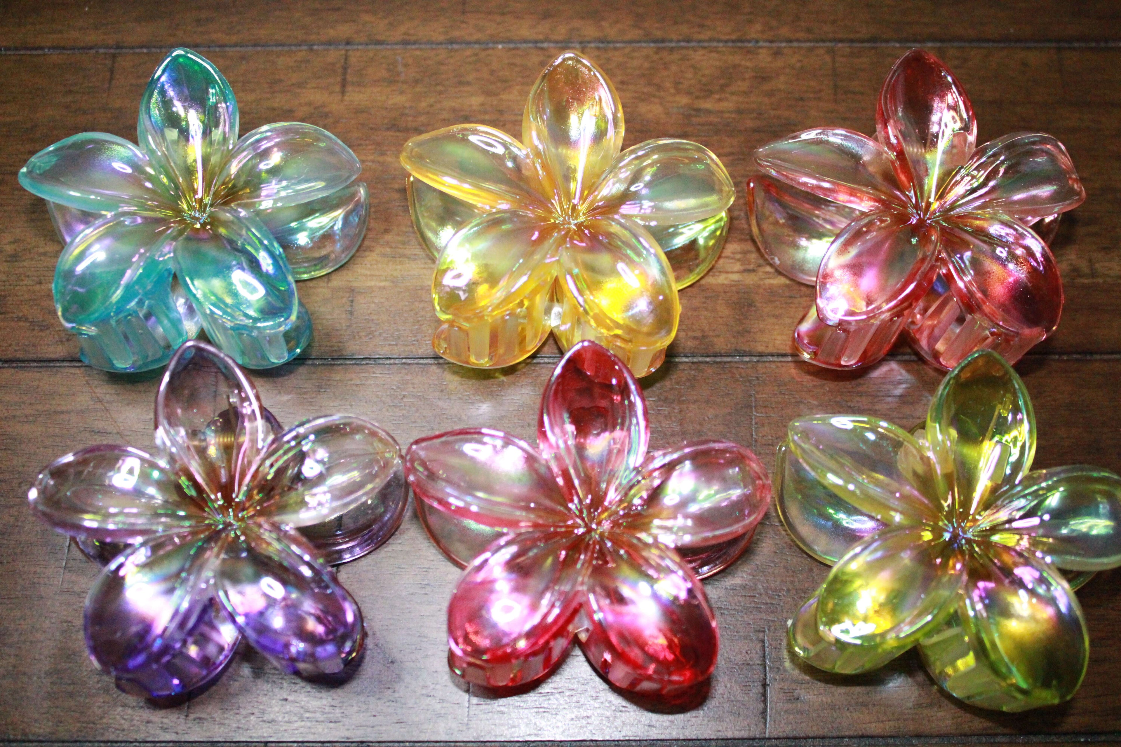 Stylish Cute Caribbean Hair Claw Clips Strong Hold featuring unique designs, perfect for adding a touch of flair to any hairstyle.