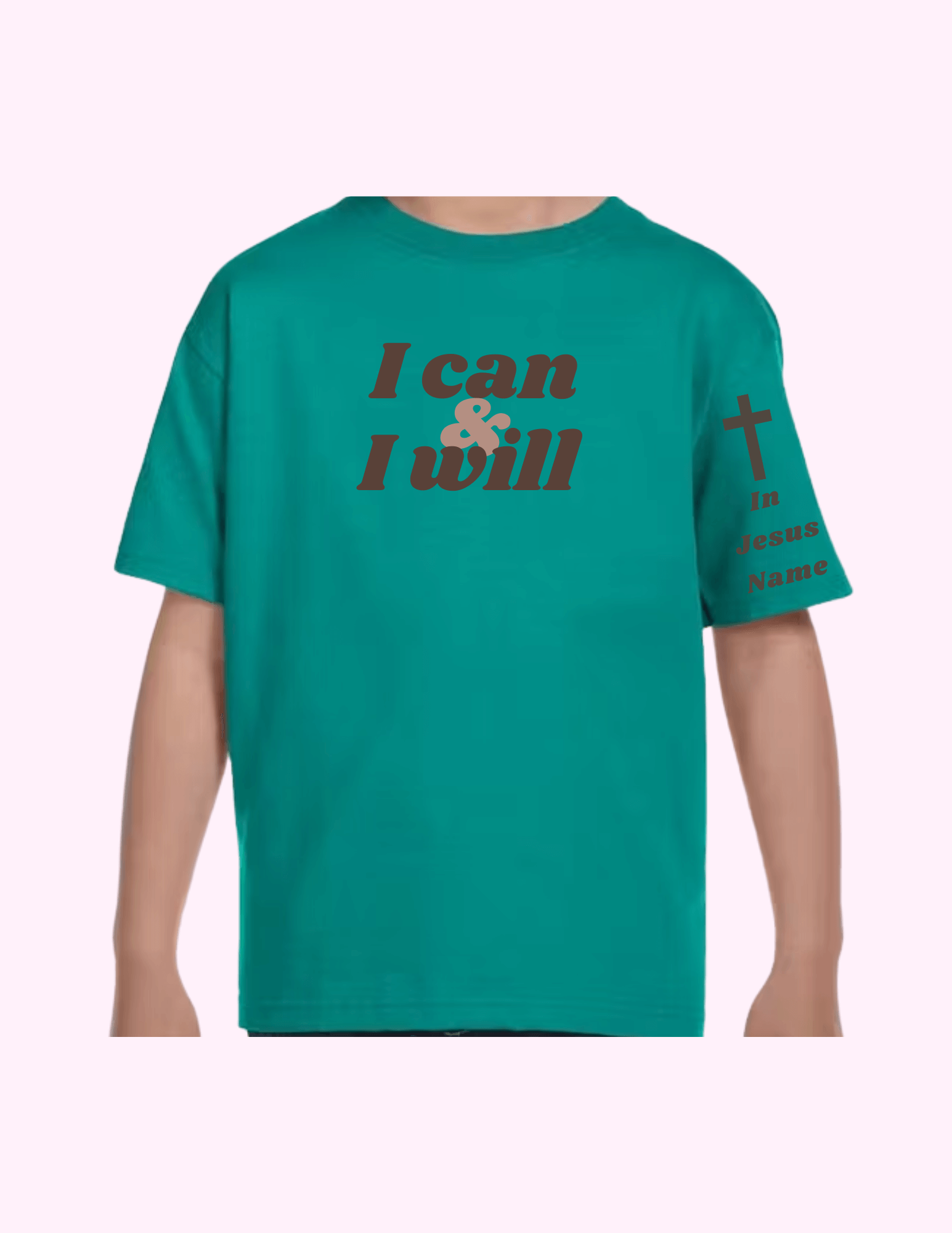 I Can & I Will - Kids T-Shirt featuring unique artwork, perfect for personal style and expression.