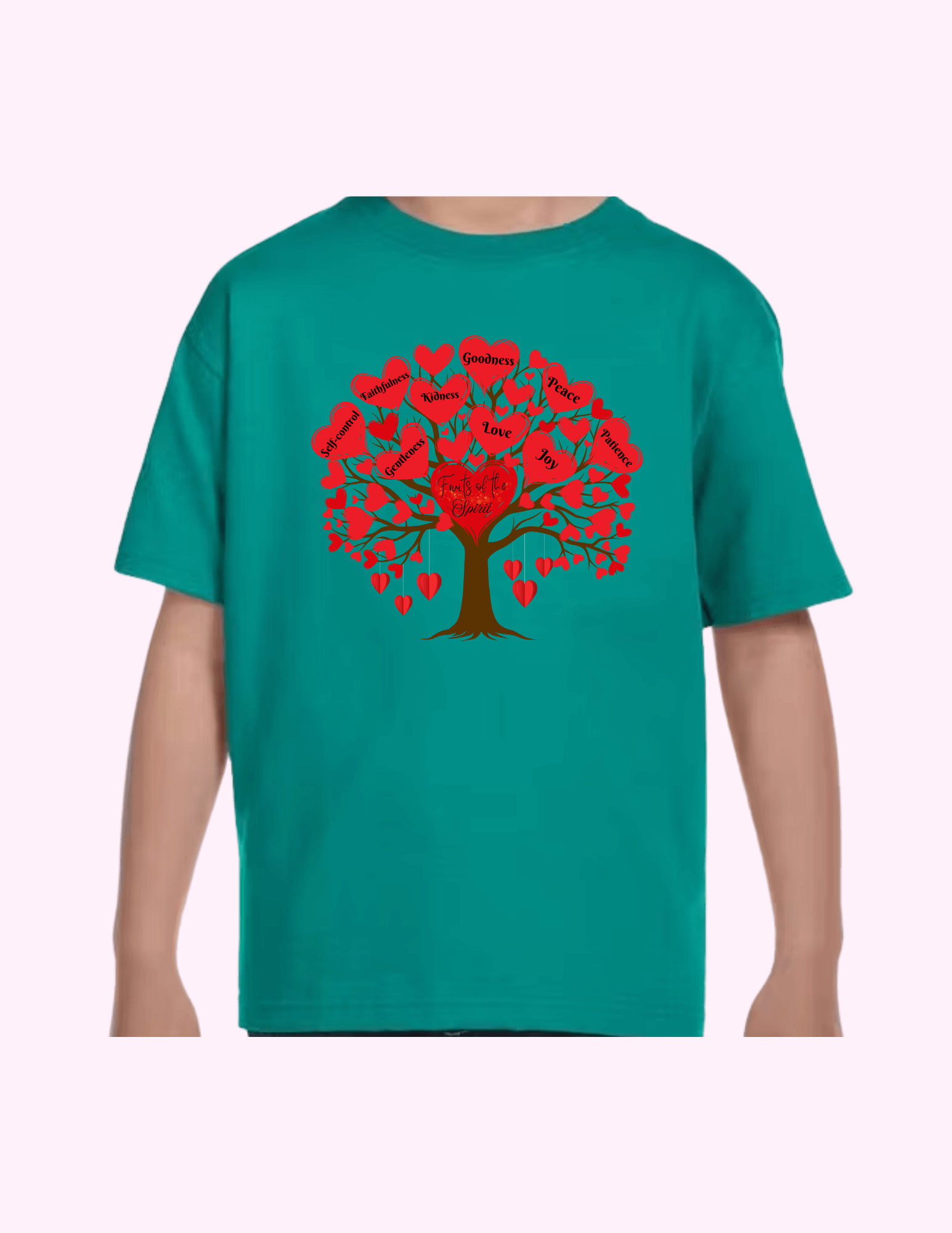 Fruit Of The Spirit - Kids T-Shirt featuring unique artwork, perfect for personal style and expression.