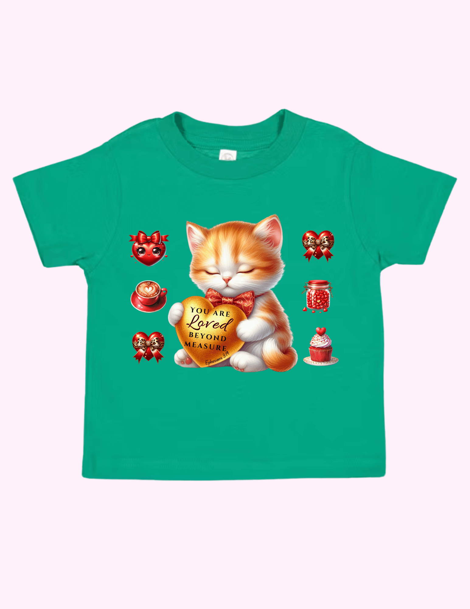 You Are Loved (Toddler) featuring unique artwork, perfect for personal style and expression.