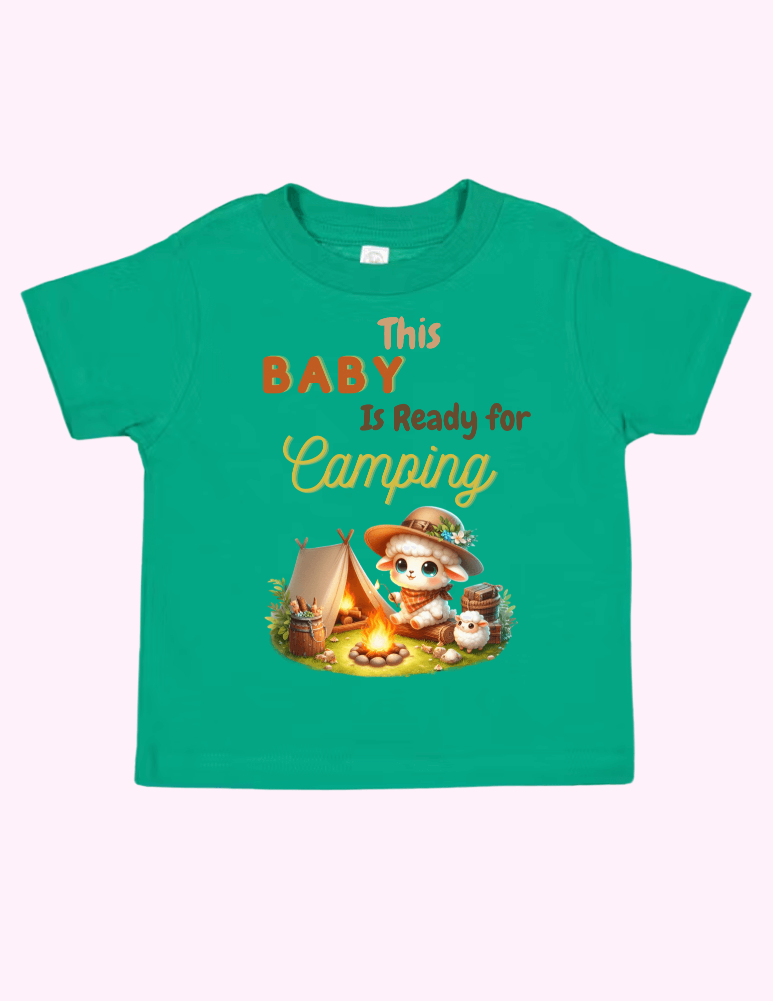 Ready To Camp (Toddler) featuring unique artwork, perfect for personal style and expression.