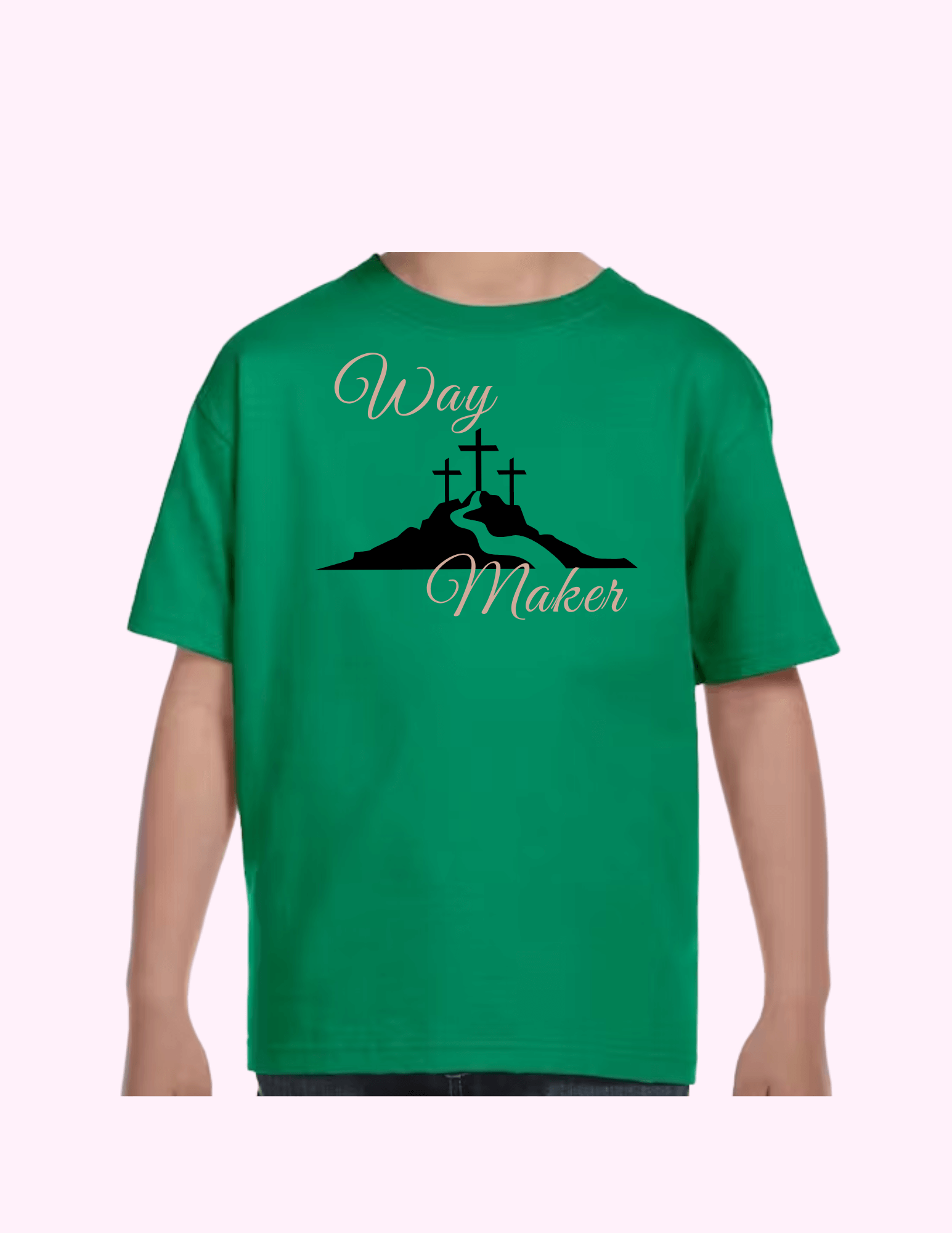 Way Maker - Kids T-Shirt featuring unique artwork, perfect for personal style and expression.