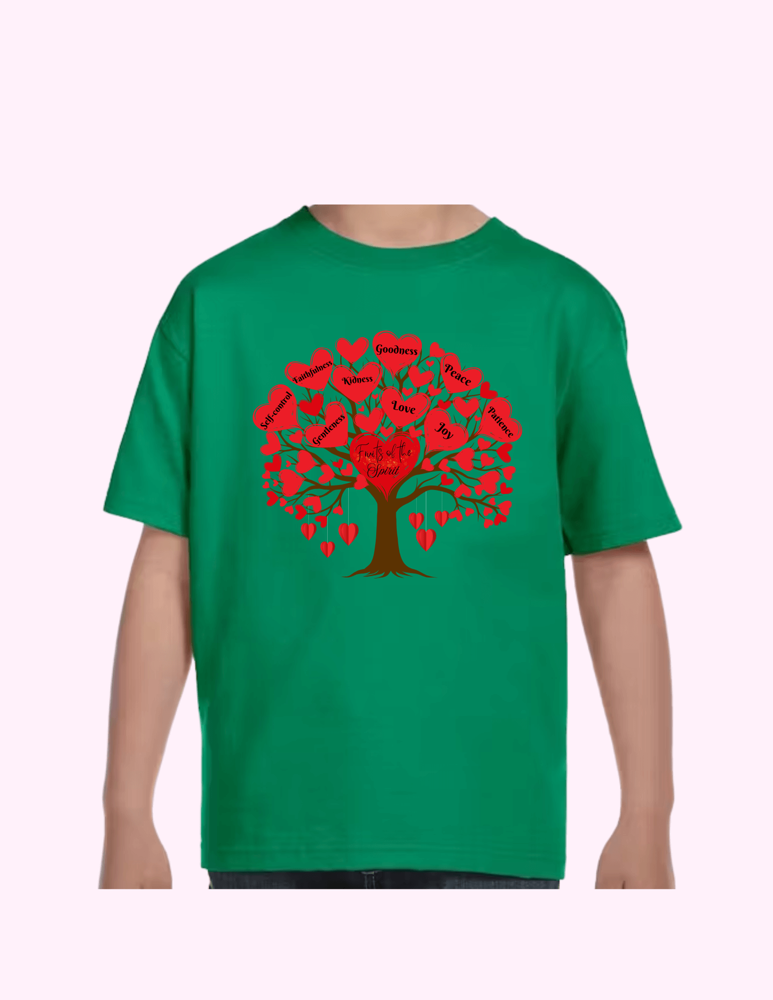 Fruit Of The Spirit - Kids T-Shirt featuring unique artwork, perfect for personal style and expression.