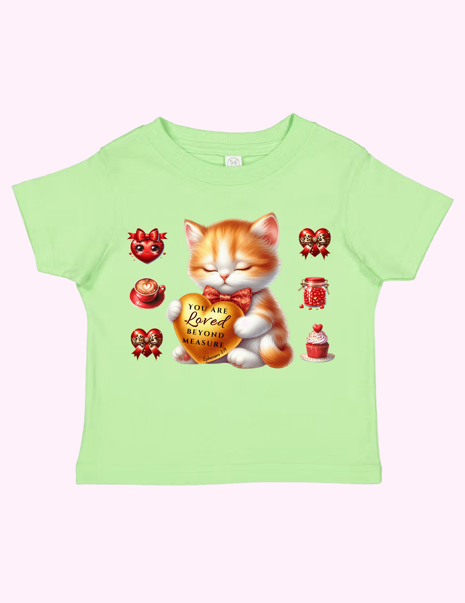 You Are Loved (Toddler) featuring unique artwork, perfect for personal style and expression.