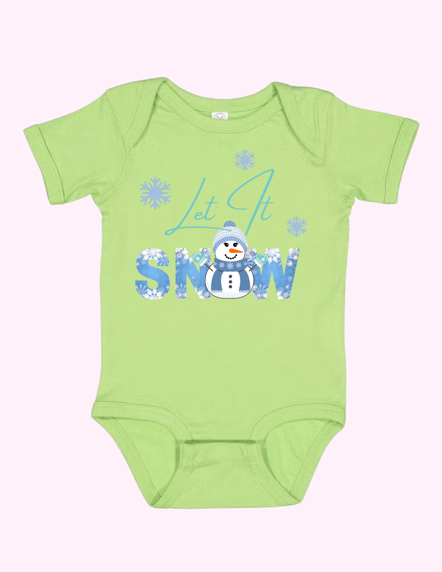 Let It Snow - Blue (Infant) featuring unique artwork, perfect for personal style and expression.