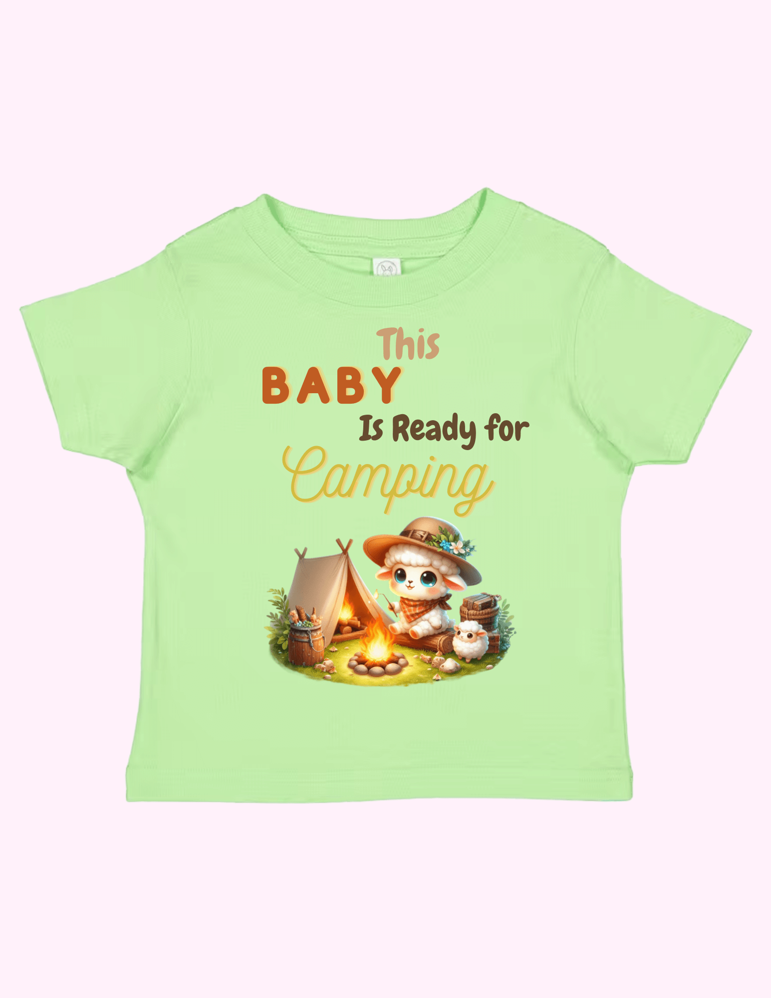 Ready To Camp (Toddler) featuring unique artwork, perfect for personal style and expression.