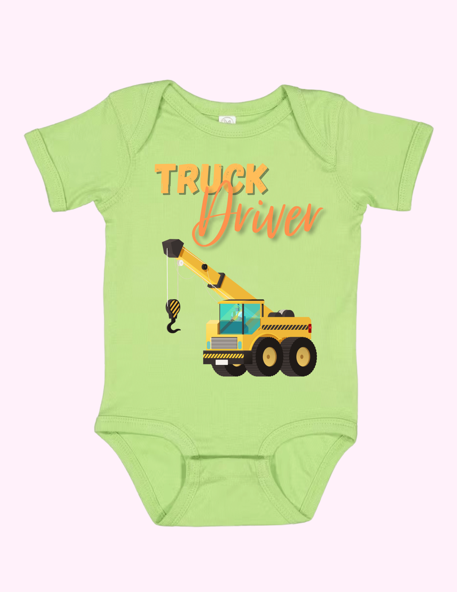 Truck Driver - (Infant) featuring unique artwork, perfect for personal style and expression.