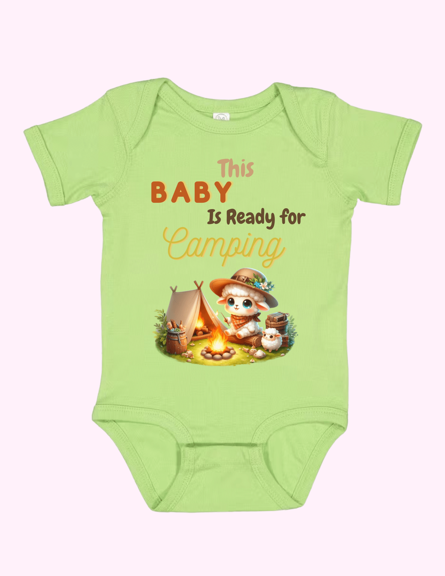 Ready To Camp - (Infant) featuring unique artwork, perfect for personal style and expression.
