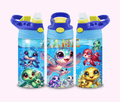 Sparkle Turtle - Kids Tumbler featuring unique artwork, perfect for personal style and expression.
