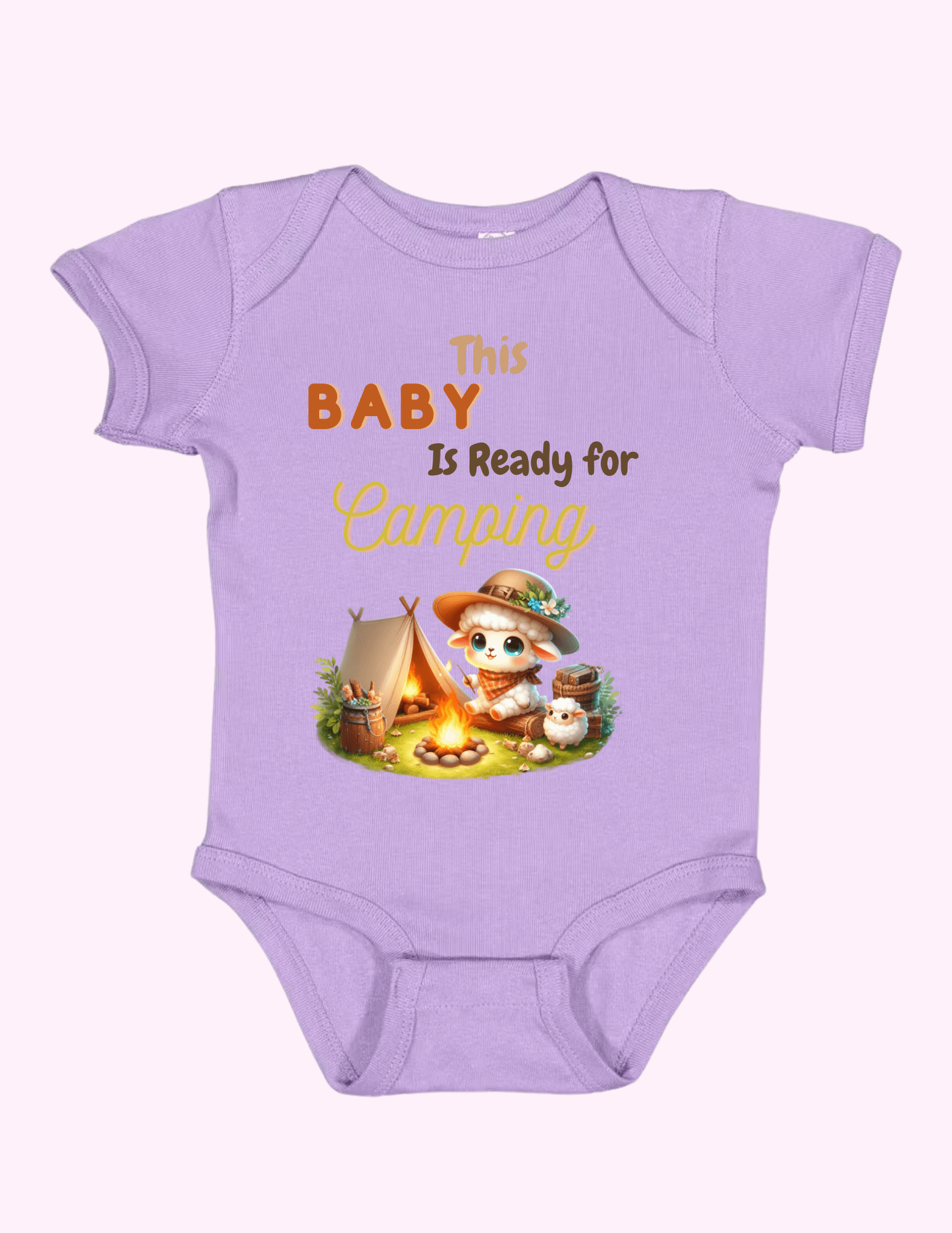 Ready To Camp - (Infant) featuring unique artwork, perfect for personal style and expression.