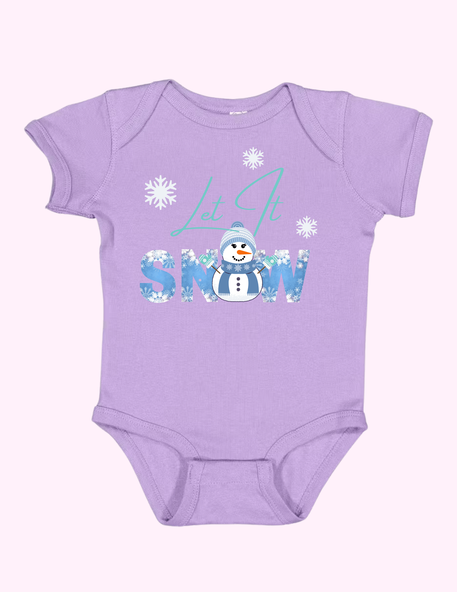 Let It Snow - Blue (Infant) featuring unique artwork, perfect for personal style and expression.